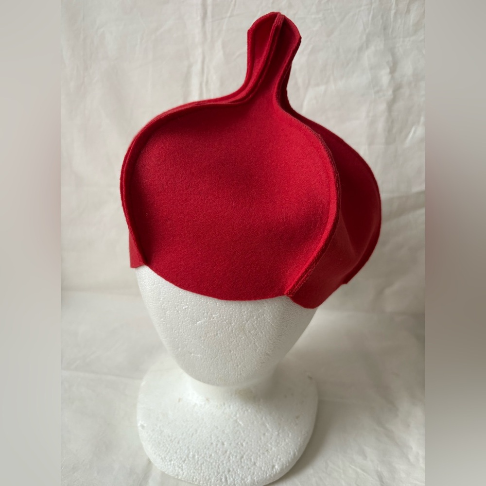 Handmade cashmere - wool beret hat